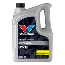  Valvoline 5W30 SYNPOWER FE A7/B7 A5/B5 SYNTHETIC ENGINE OIL FE Ford Jaguar Land Rover Approved 872552