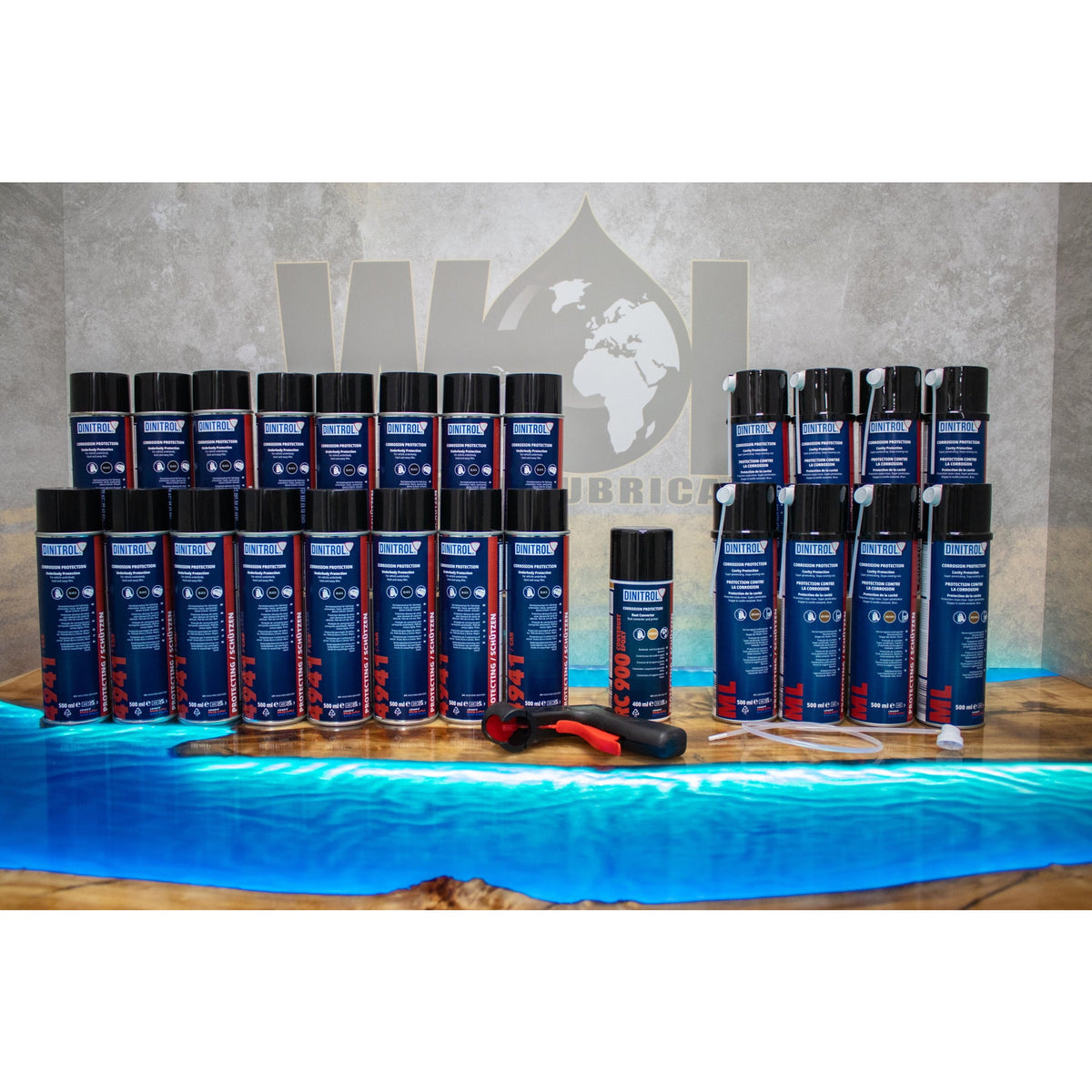 REJEL Dinitrol 1000 Hohlraumwachs, hohe Feststoffe, klar, 1 Liter Dose, 12 Stück REJEL Dinitrol 1000 Hohlraumwachs, hohe Feststoffe, klar, 1 Liter Dose, 12 Stück