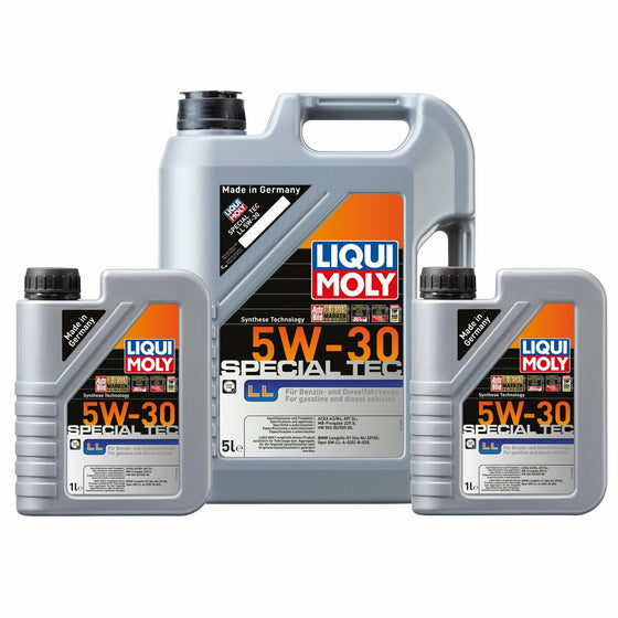 Liqui Moly Special Tec LL 5W30 Long Life Engine Oil BMW VW MB AUDI VAUXHALL 2448 - World of Lubricant