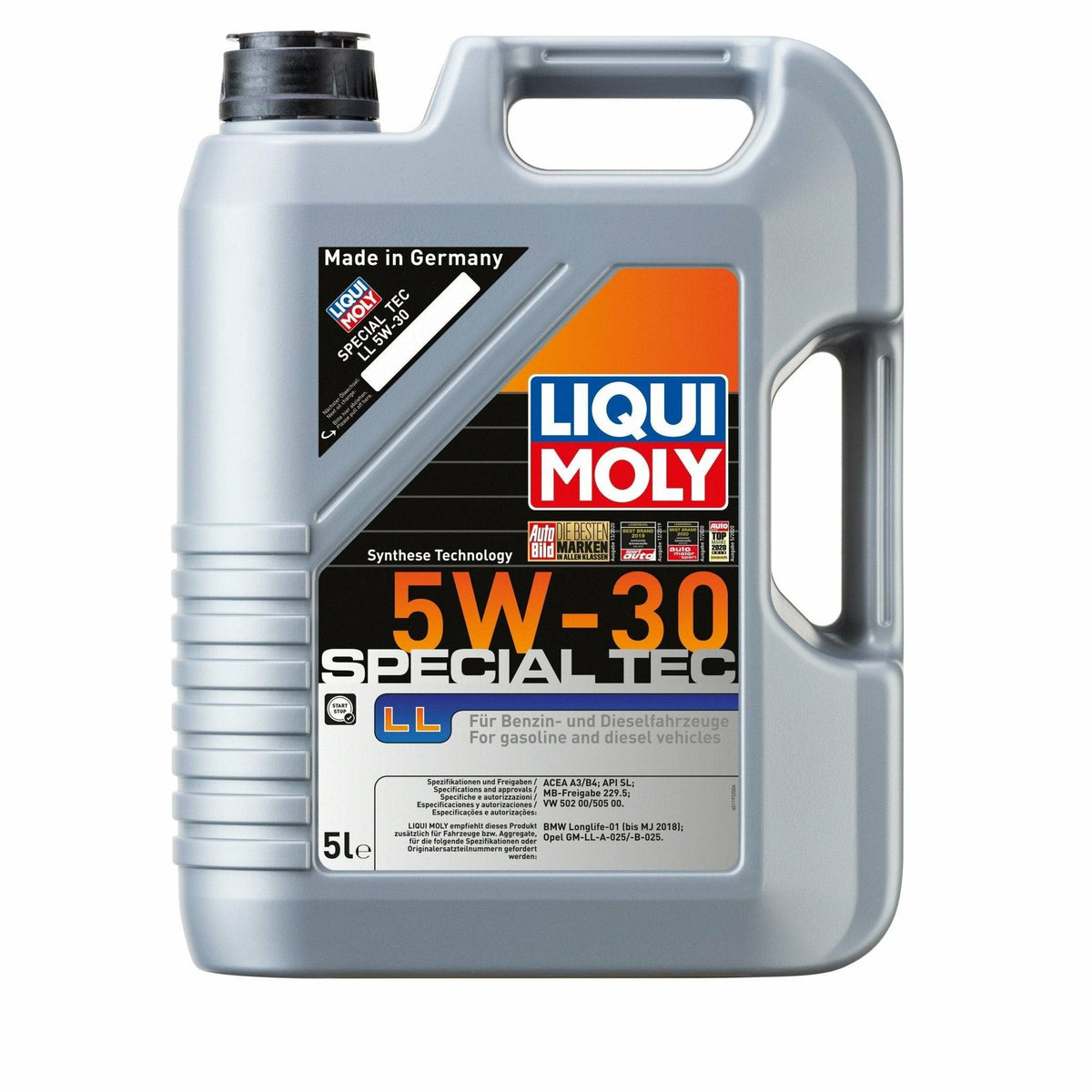  LIQUI MOLY Top Tec 4600 SAE 5W-30, 5 L, Synthesis technology  motor oil