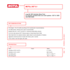 Motul Dot 5.1 Fully Synthetic Brake Fluid Bottle 500ml 100950