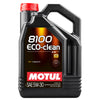 MOTUL 8100 ECO CLEAN 5W30 C2 FULLY SYNTHETIC ENGINE OIL TOYOTA HONDA 101545