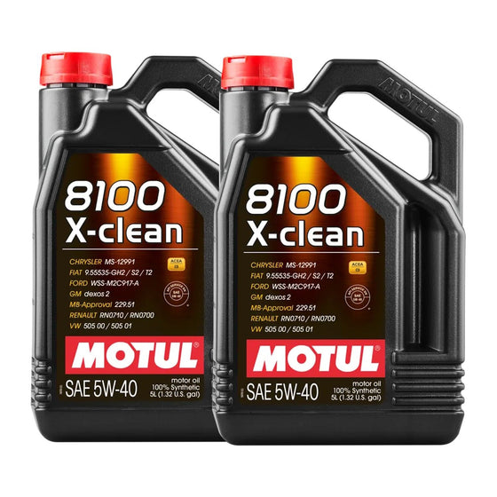 Motul 8100 X-Clean 5w-40 Fully Synthetic Car Engine Oil 102051