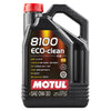 Motul 8100 Eco-Clean 0w-30 0w30 Fully Synthetic Car Engine Oil 102889