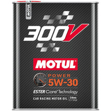  MOTUL 300V 5w30 Engine Oil POWER ESTER Core Performance Fully Synthetic 110814