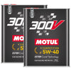Motul 300V Competition Fully Synthetic Motorsport 5W40 Engine Oil 2L 110817