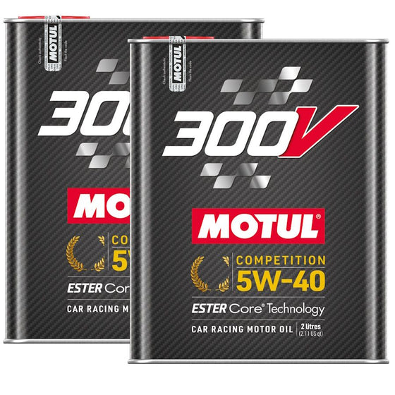 Motul 300V COMPETITION 5W40 MOTOR OIL FULLY SYNTHETIC ENGINE OIL 110818