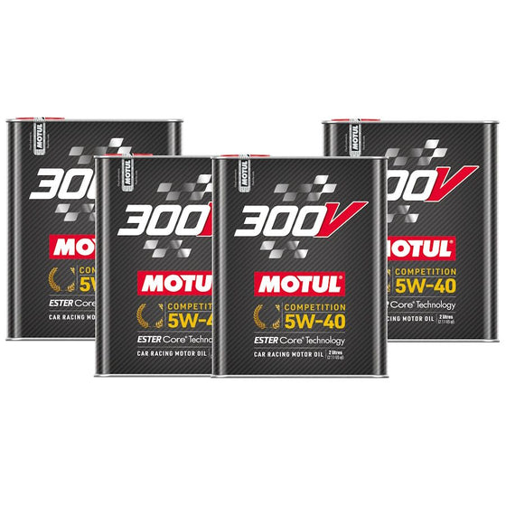 Motul 300V COMPETITION 5W40 MOTOR OIL FULLY SYNTHETIC ENGINE OIL 110818