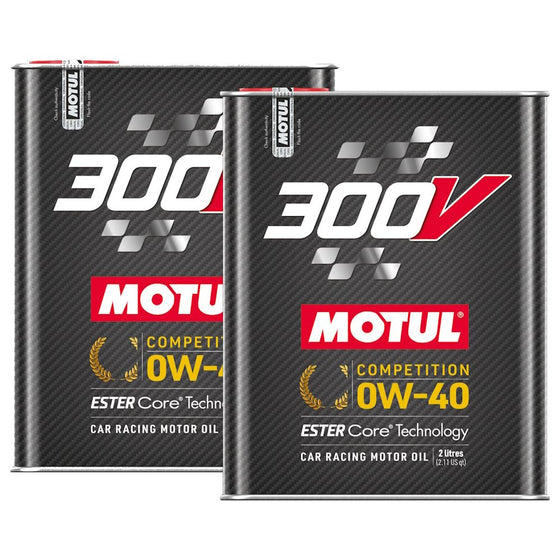 Motul 300V Competition 0W-40 EsterCore Car Engine Oil 110857