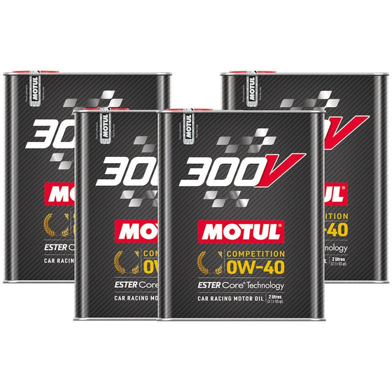 Motul 300V Competition 0W-40 EsterCore Car Engine Oil 110857