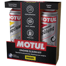  Motul Engine Clean Kit (Diesel) System Clean 300ML & Engine Flush 300ML 112328