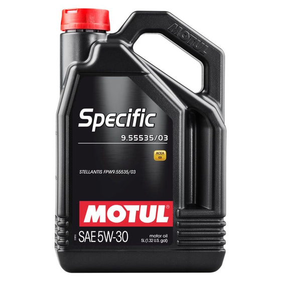 Motul Specific 9.55535/03 5W-30 Fully Synthetic Engine Oil PSA B71 2297 113664