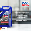 Liqui Moly SYNTHOIL HIGH TECH SAE 5W40 ACEA A3/B4 API SM 1856