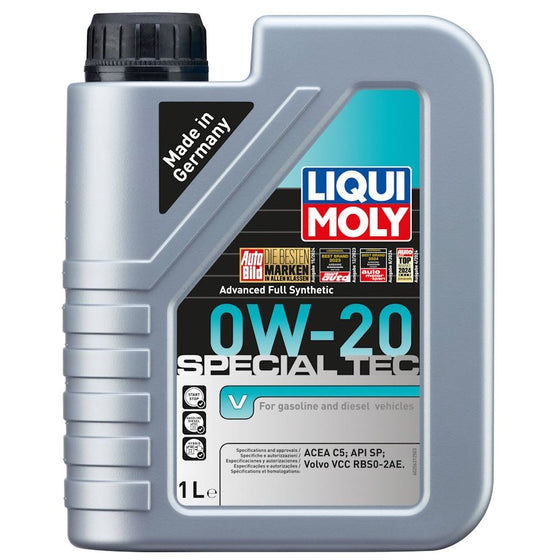 Liqui Moly Special Tec V 0W20 Volvo Engine Oil ACEA C5 VCC RBS0-2AE 20632