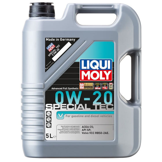 Liqui Moly Special Tec V 0W20 Volvo Engine Oil ACEA C5 VCC RBS0-2AE 20632