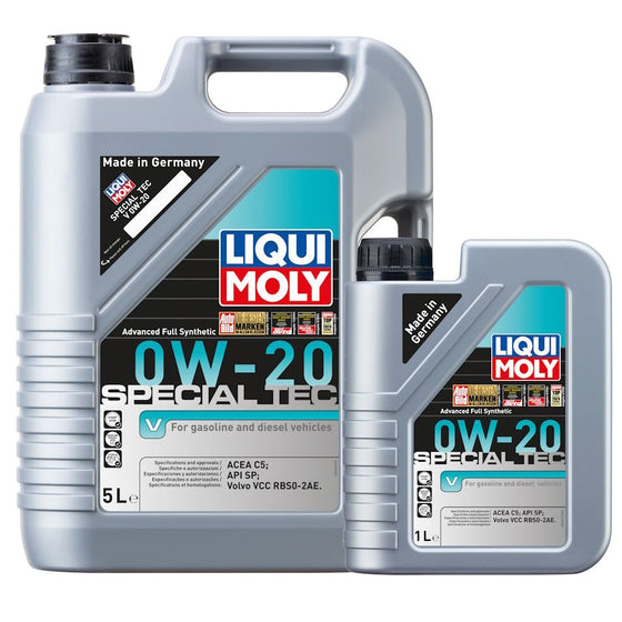 Liqui Moly Special Tec V 0W20 Volvo Engine Oil ACEA C5 VCC RBS0-2AE 20632