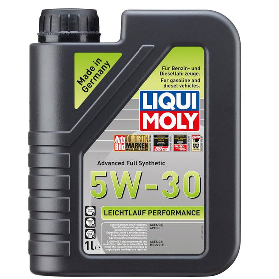 Liqui Moly 5W30 Engine Oil Leichtlauf Performance ACEA C2 C3 API SP 21364