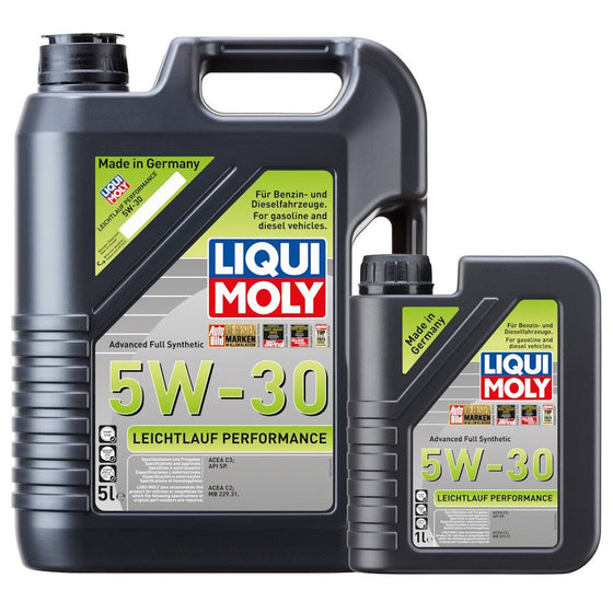 Liqui Moly 5W30 Engine Oil Leichtlauf Performance ACEA C2 C3 API SP 21364