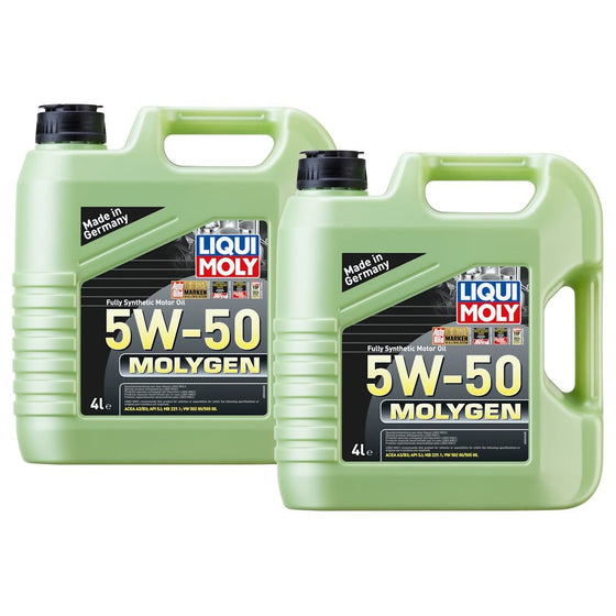 Liqui Moly 5W50 Fully Synthetic Molygen New Generation Acea A3/B3 2543