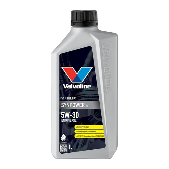 Valvoline 5W30 SYNPOWER FE A7/B7 A5/B5 SYNTHETIC ENGINE OIL FE Ford Jaguar Land Rover Approved 872552