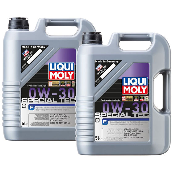 Liqui Moly Special Tec F SAE 0W30 Jaguar Ford Land Rover Engine Oil 8903