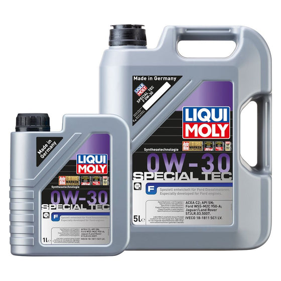 Liqui Moly Special Tec F SAE 0W30 Jaguar Ford Land Rover Engine Oil 8903