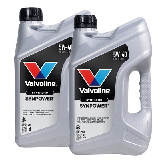 Valvoline 5W40 SYNPOWER MST C3 SYNTHETIC ENGINE OIL A3/B4 Renault Approved 908763