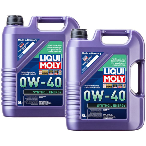 Liqui Moly 0W40 Synthoil Energy BMW-LL MB VW PORSCHE FORD Engine Oil 9515