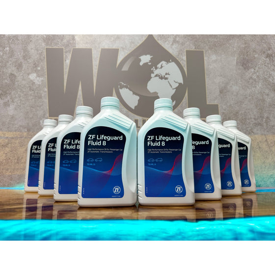Genuine ZF Lifeguard 8 Transmission Fluid - 1 Liter Jug For ZF8HP45, 8HP50, 8HP70 Transmissions