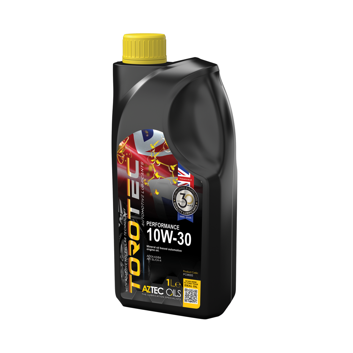 AZTEC TOROTEC 10W-30 Performance Robust Mineral Engine Oil PCM005 ...