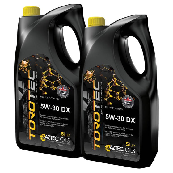 AZTEC TOROTEC ENGINE OIL 5W-30 DX LL-04, 229.51/229.52, 505.01 PCM010