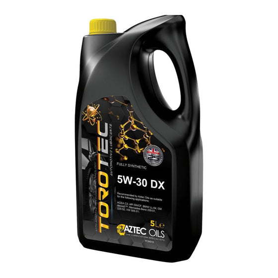 AZTEC TOROTEC ENGINE OIL 5W-30 DX LL-04, 229.51/229.52, 505.01 PCM010