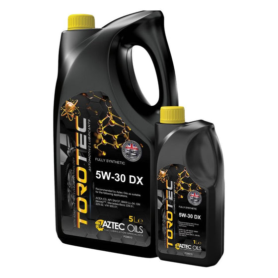 AZTEC TOROTEC ENGINE OIL 5W-30 DX LL-04, 229.51/229.52, 505.01 PCM010