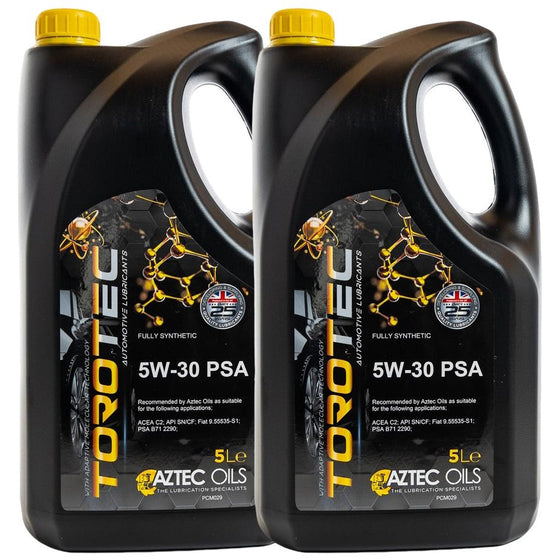 Aztec Oils 5W-30 PSA Torotec Fully Synthetic ACEA C2 PCM029
