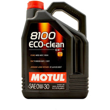  Motul 8100 Eco-Clean 0w-30 0w30 Fully Synthetic Car Engine Oil 102889