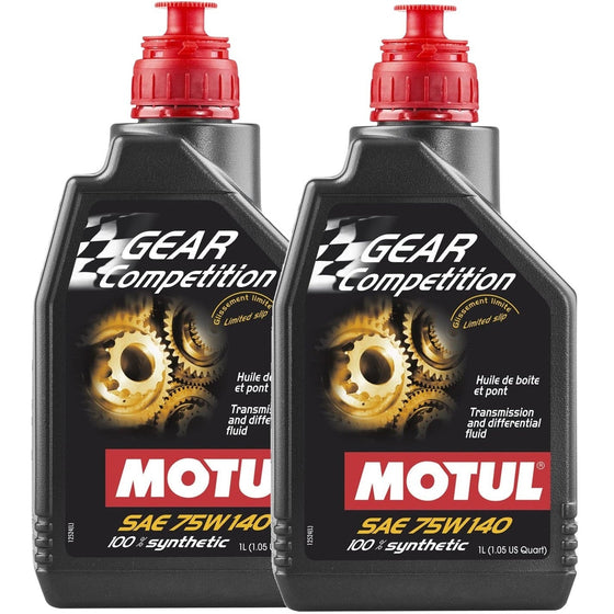 MOTUL Gear Competition 75W140 LSD 1L 100% Synthetic Transmission Oil 105779