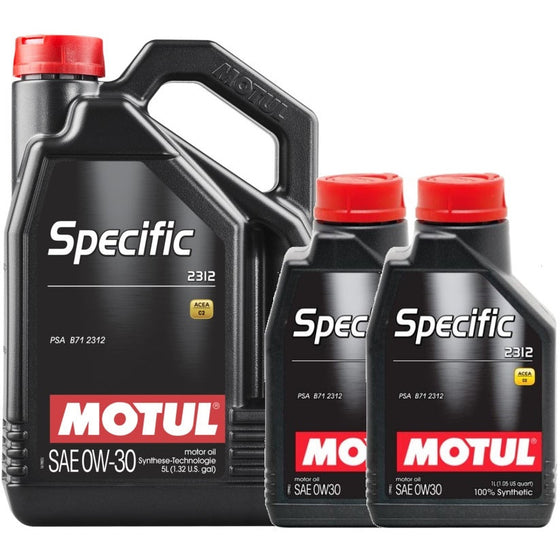 Motul Specific PSA 2312 0w-30 0w30 Fully Synthetic Engine Oil 106414