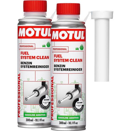 MOTUL PETROL FUEL SYSTEM CLEAN AUTO ADDITIVE 300ML CAR & BOAT 108122 –  World of Lubricant