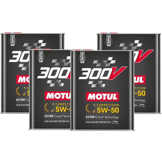 Motul 300V COMPETITION 5W50 MOTOR OIL Fully Synthetic Engine Oil 110859