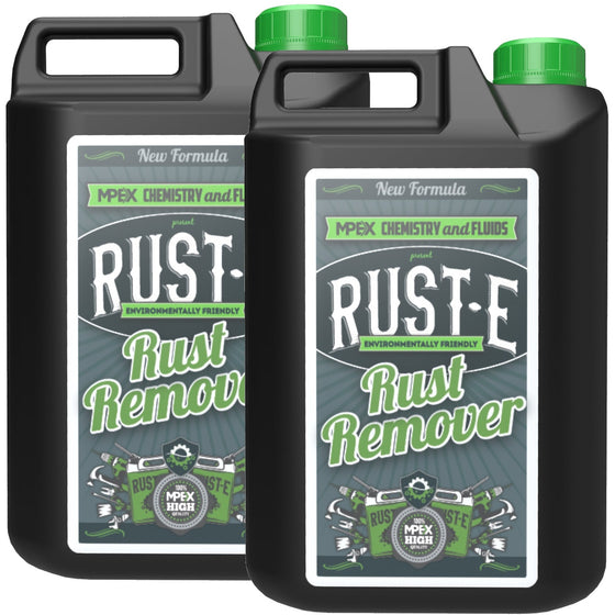 RUST-E Rust Remover Liquid Solution Removes Metal Oxides Water Soluble