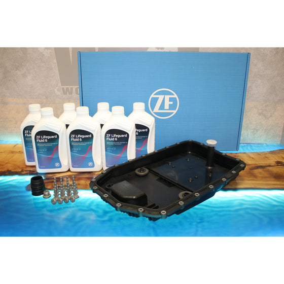 BMW ZF 6HP19 AUTOMATIC TRANSMISSION GEARBOX SUMP PAN FILTER KIT LIQUI MOLY OIL