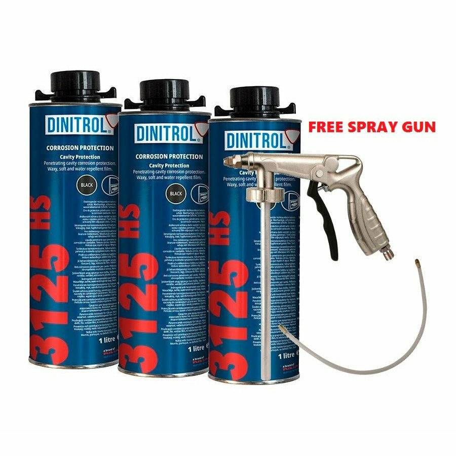 Dinitrol ML3125 Hohlraumwachs, 2 Dosen, 1 L (mit Schutz-Schraubdeckel