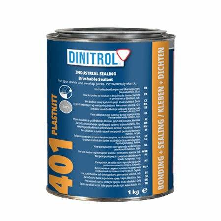 Dinitrol 401 Brushable Seam Sealer Body Sealer Rust Proofing Bodywork 1kg 1207801 - World of Lubricant