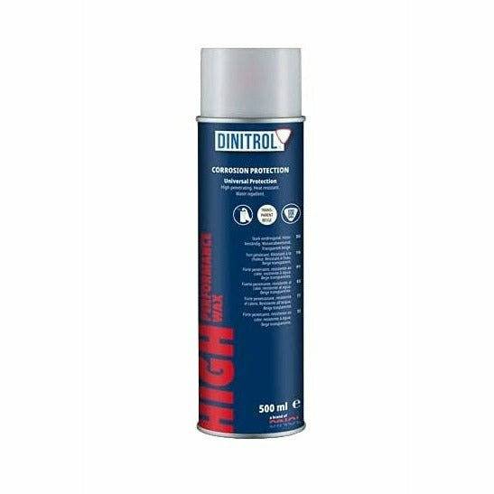 Dinitrol High Performance Underbody Wax Clear 500ml Aerosol Rust Proof ...