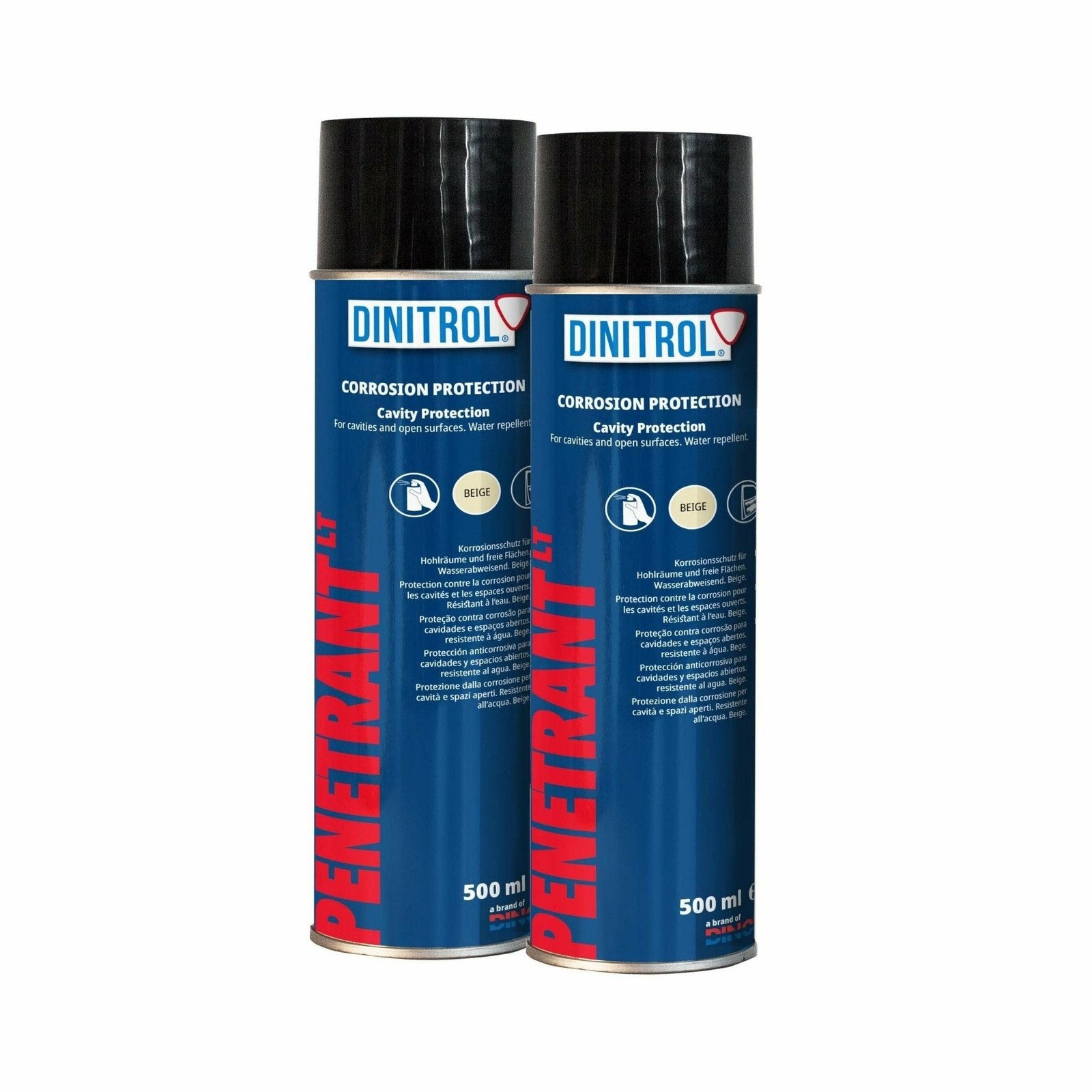 3 x DINITROL ML PENETRATOR rostfrei CAVIITY WACHS 500 ml AEROSOL TÜR 3 x DINITROL ML PENETRATOR rostfrei CAVIITY WACHS 500 ml AEROSOL TÜR