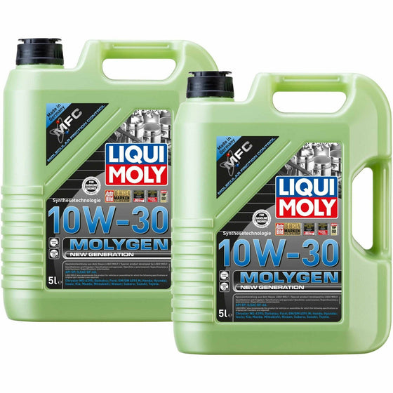 Liqui Moly 10W30 Engine Oil Molygen New Generation API SP Nissan Honda Toyota 9978 - World of Lubricant