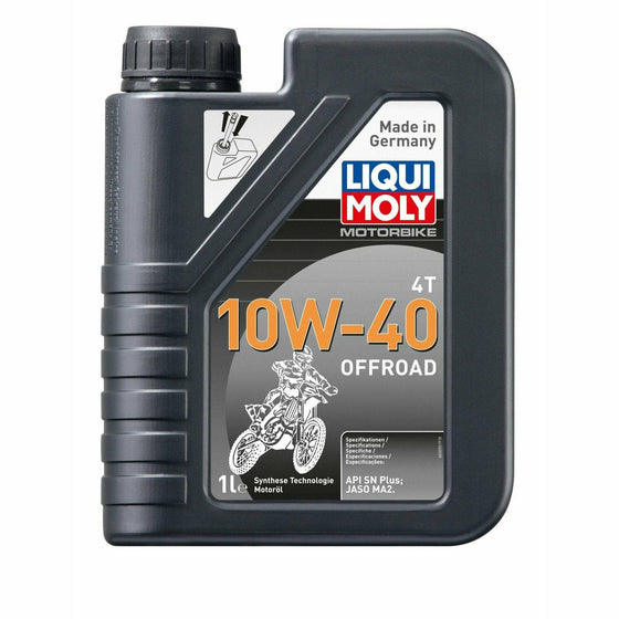 Liqui Moly 10W40 4T Stroke Off Road Motorbike Semi Synthetic Engine Oil 3056 - World of Lubricant