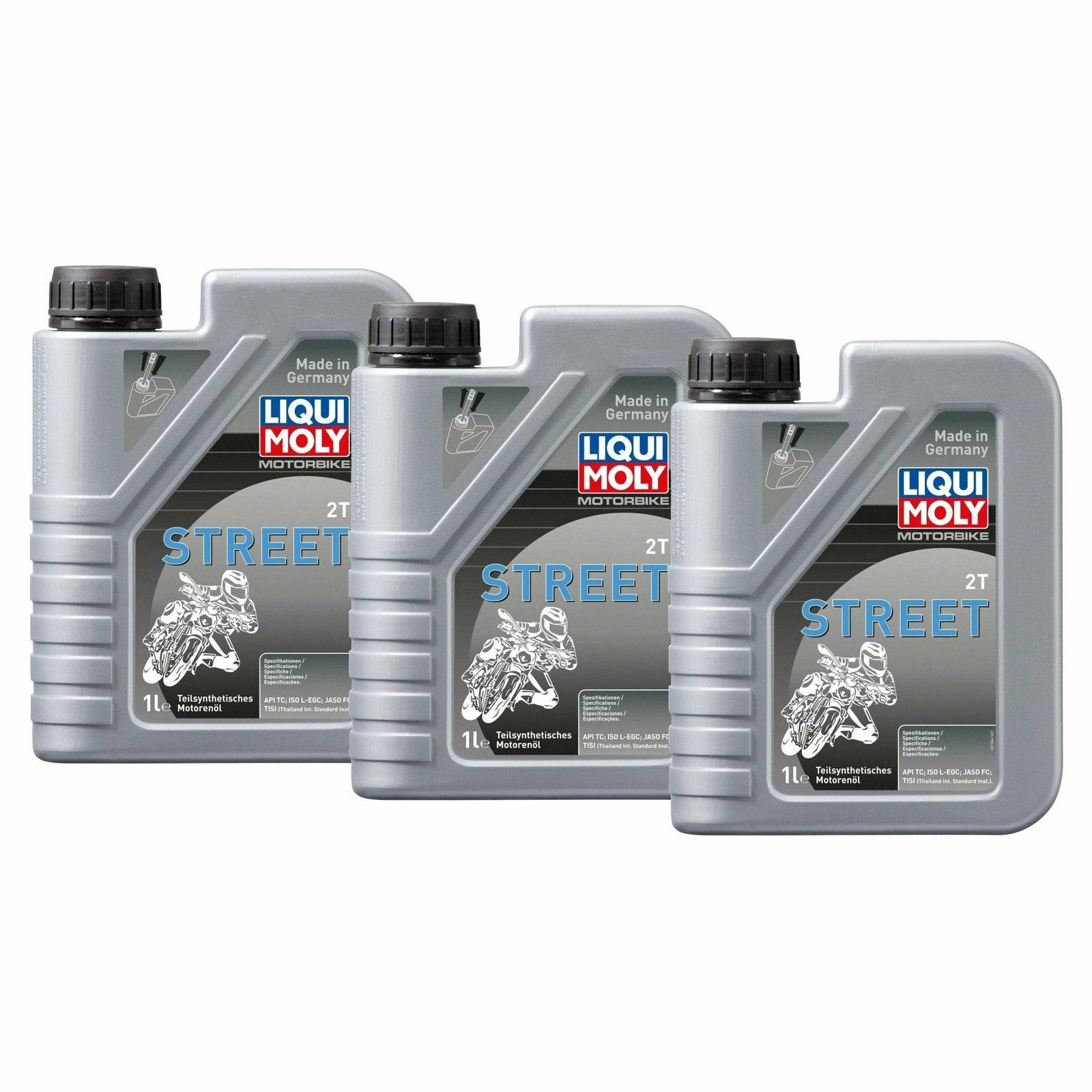 Liqui Moly 2 Stroke Semi Synthetic Motorbike Street Oil15 04 2T Motorc