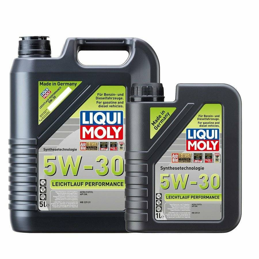 Liqui Moly 5W30 Engine Oil Leichtlauf Performance ACEA C2 C3 API SN 21 ...