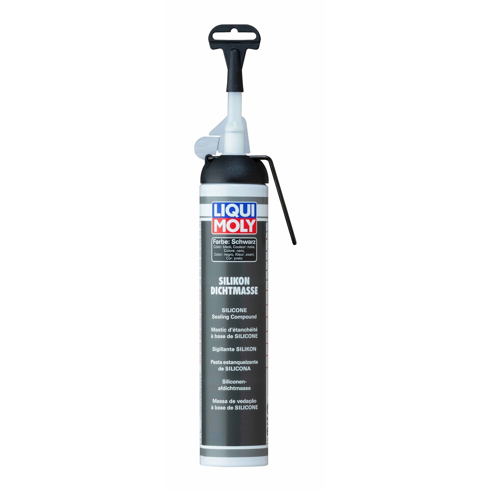 Liqui Moly Black Silicone Sealant Compound 200ml 6185 World of Lubricant
